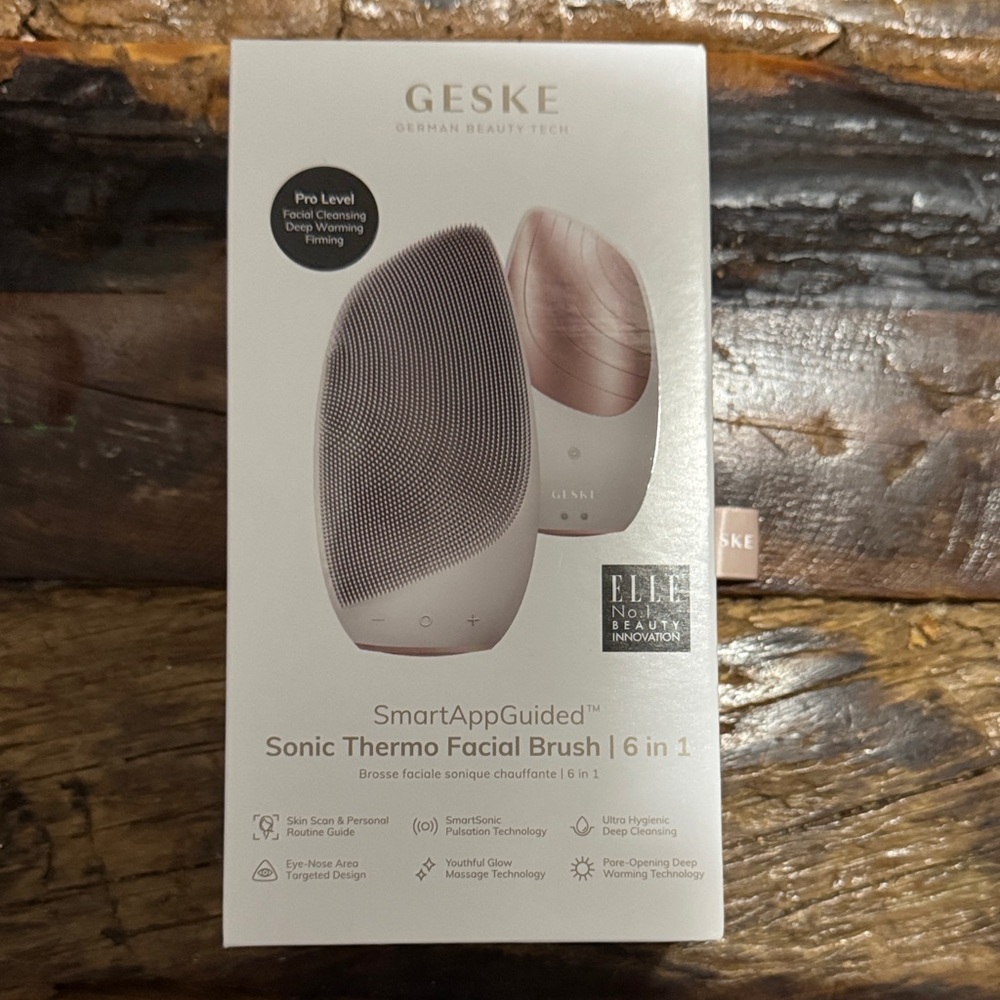 SmartAppGuided Sonic Thermo Facial Brush - Pink